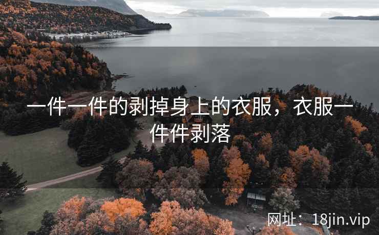 一件一件的剥掉身上的衣服，衣服一件件剥落